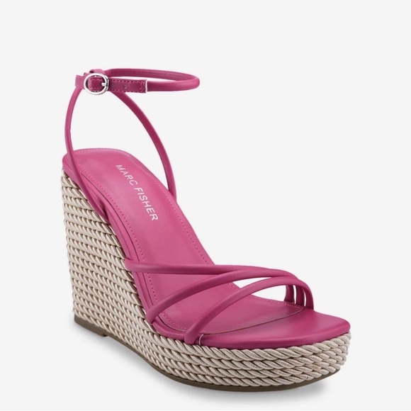 Marc fisher pink deals wedges